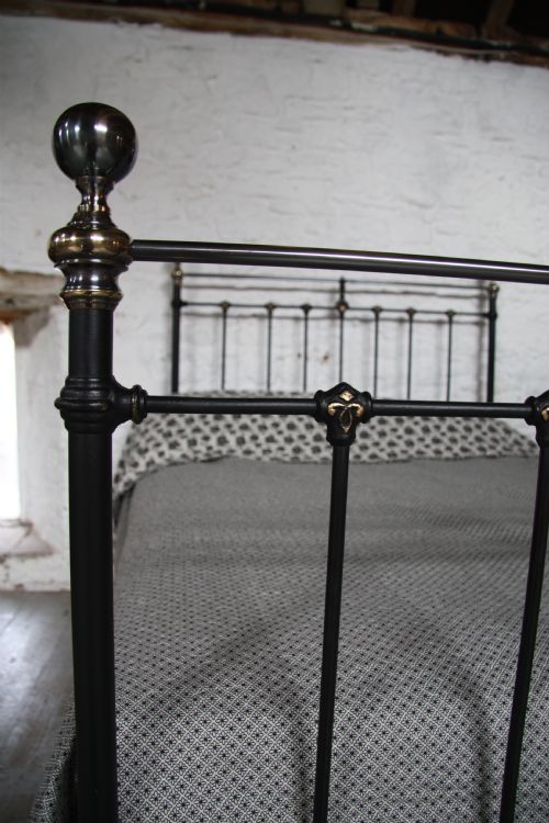 fig 2. Classic Victorian black and aged brass with gilded detail