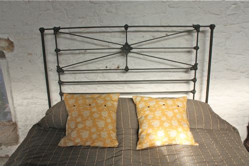 fig 2. Simple All iron king size no foot end bed