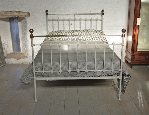 fig 1. Very pretty classic Victorian bedstead