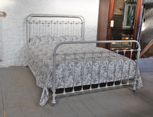 Lovely Simple King Size French All Iron Bed