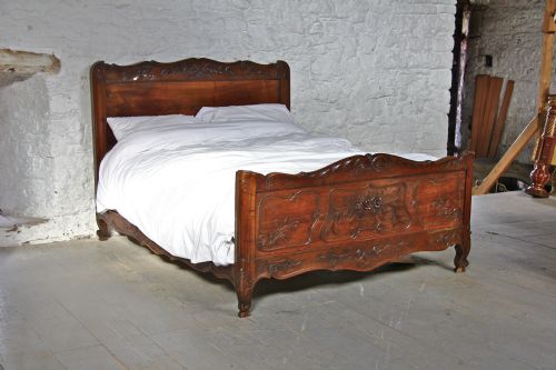 fig 2. Gorgeous Provincial French wooden King size bed