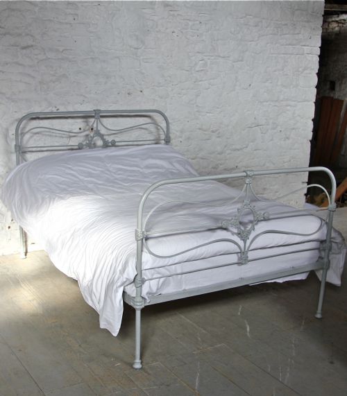 Very Pretty Victorian All Iron Double Bed
