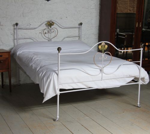 Prettiest Forged Iron Double Bed