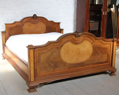 Low Height Large Walnut and Birds Eye Maple