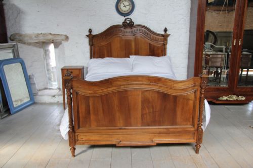 fig 1. Beautiful French Empire style cherry bed
