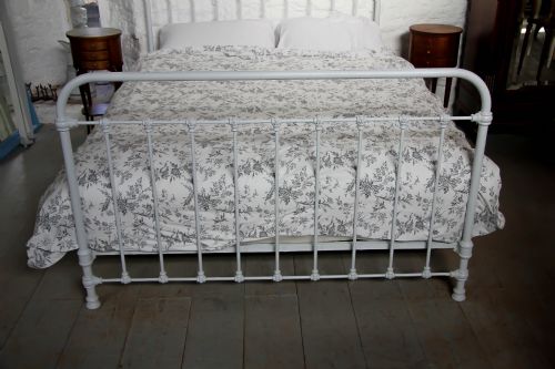 fig 1. Attractive king size French all iron bed