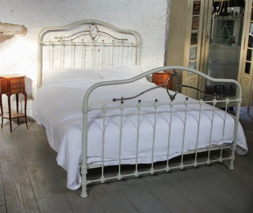 Individual French Brass and Iron King Size