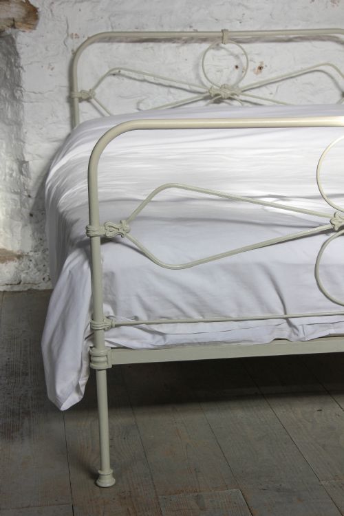 fig 1. Cottage style Irish all iron restored in old white