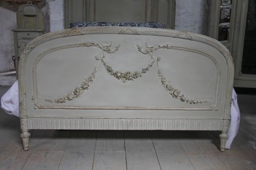 fig 1. Fabulous original French Art Deco painted bedroom suite