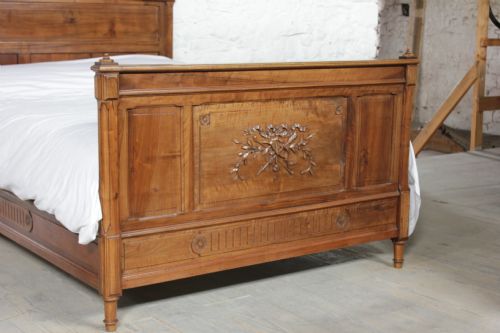 fig 1. Solid walnut French double