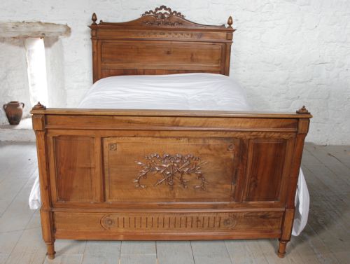 fig 2. Solid walnut French double
