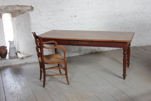 French Cherry Farmhouse Table