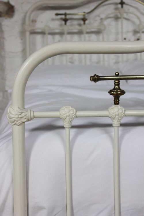 fig 1. French brass and iron kingsize 