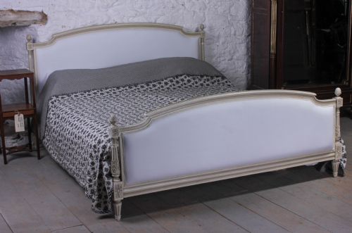 Super King Size French Louis Xvi Style Upholstered Bed