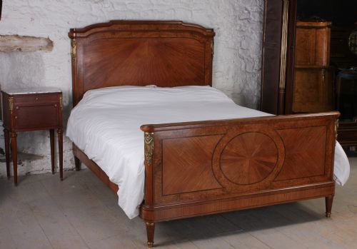 King Size French Burr Walnut