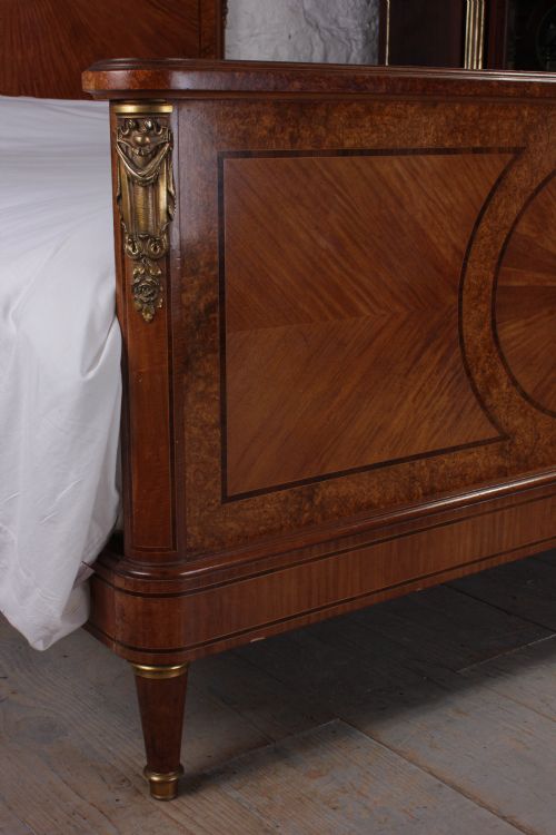 fig 1. King size French burr walnut 