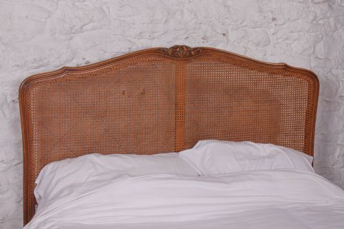 fig 3. Beautiful French bergere corbeille king size bed