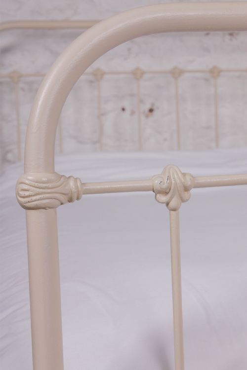 fig 1. Simple French all iron king size bed