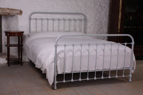 French Simple All Iron Kingsize Bed
