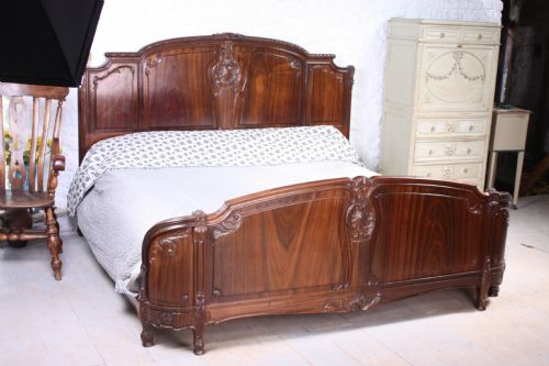 6 Ft + Solid Rosewood Corbeille Style Wide Super King