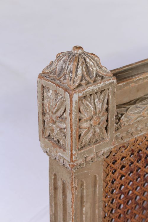 fig 2. Beautiful big king size Bergere caned bed