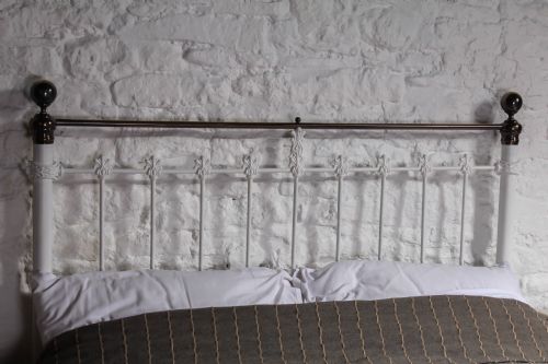 fig 2. Classic Victorian aged brass an iron king size bed
