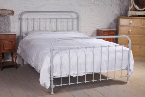 King Size Simple French All Iron Bed