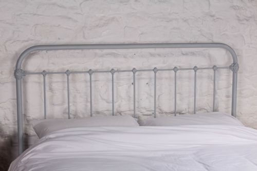 fig 2. King size simple French all iron bed 