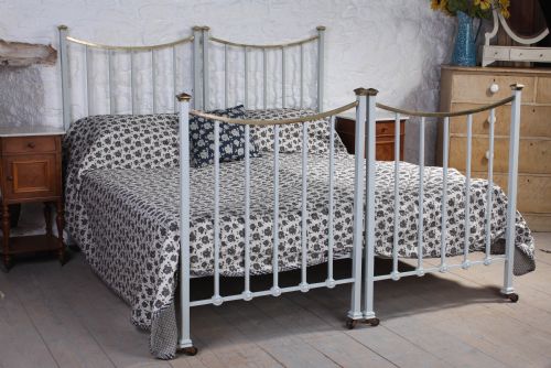 fig 1. Matching pair of Edwardian brass and iron 