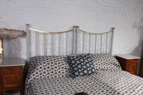 fig 2. Matching pair of Edwardian brass and iron 
