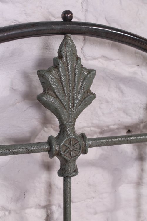 fig 1. Aged green iron and brass French single