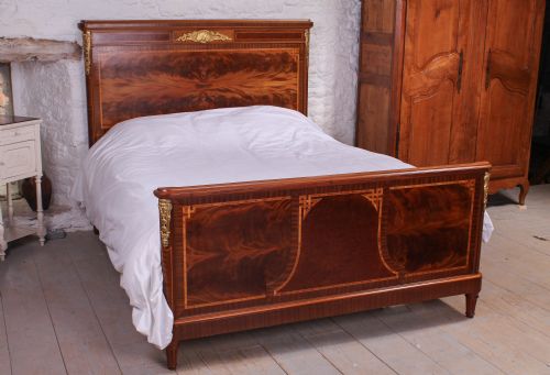 Empire Style Flame Mahogany with Fruit Wood Stringing Kig Size
