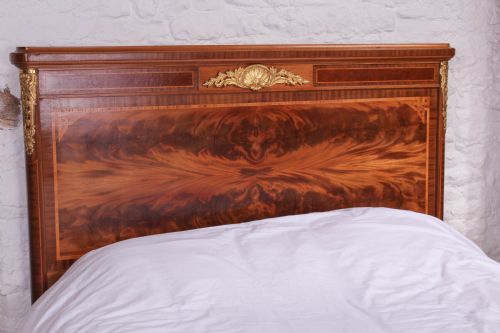 fig 1. Empire style flame mahogany with fruit wood stringing kig size