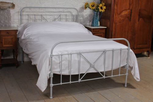 French All Iron Double Bed