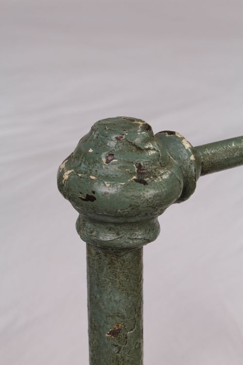fig 2. Lovely original 5Ft Portuguese forged iron king size bed