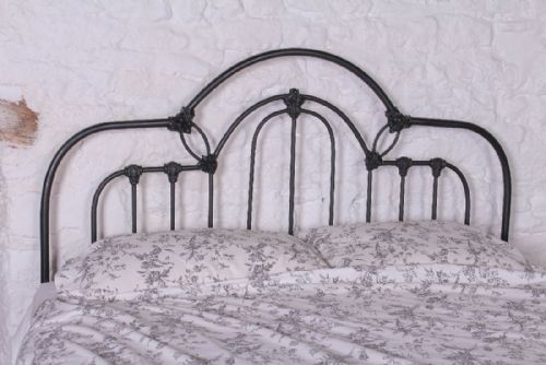 fig 2. Attractive early all iron bed c1890