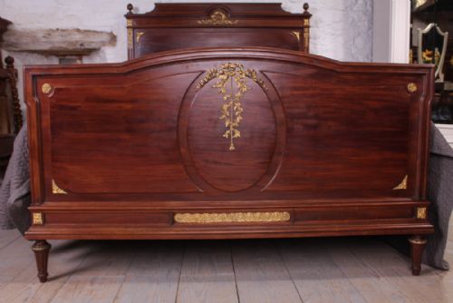 fig 1. Kingsize 5Ft French Empire style mahogany