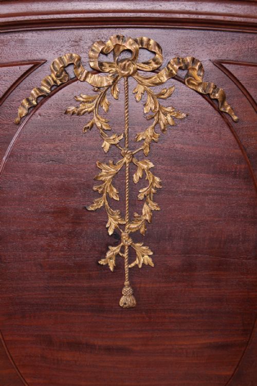 fig 2. Kingsize 5Ft French Empire style mahogany