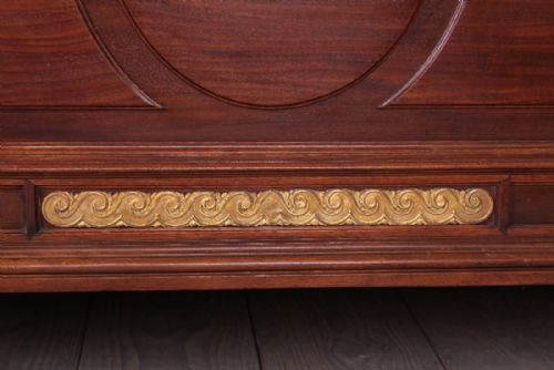 fig 3. Kingsize 5Ft French Empire style mahogany
