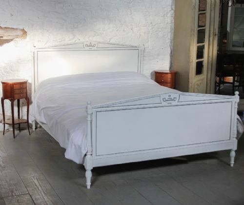Painted French 5ft Empire Style King Size