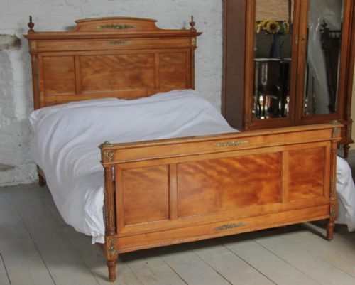 fig 1. French cherry whole bedroom suite with king size bed