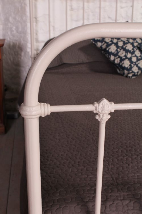 fig 1. Lovely simple 6Ft French hand painted super king size bed