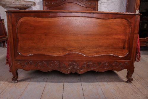 fig 1. French 5Ft king size cherry Provencal style bed
