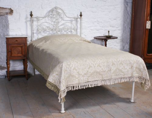 Pretty All Iron Super Single No End Bed.