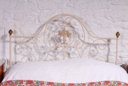 fig 1. Very pretty forged iron no end bed