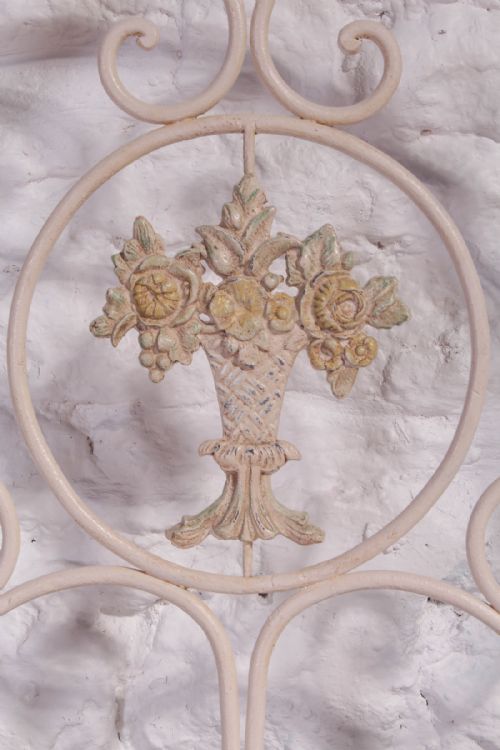 fig 2. Very pretty forged iron no end bed