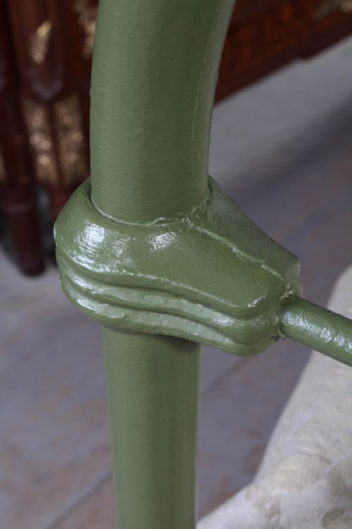 fig 1. Lovely pair of individual French single iron beds