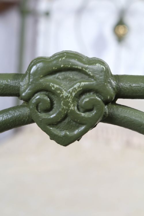 fig 2. Lovely pair of individual French single iron beds
