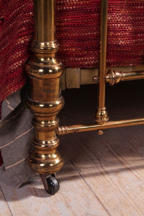 fig 2. Extra wide original all brass bedstead