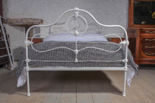 fig 1. Pretty early iron double bed